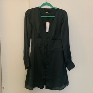 Sanctuary navy button dress